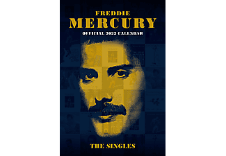 Freddie Mercury - Official 2022 Calendar - A3-as naptár