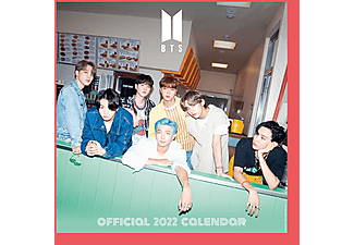 BTS - Official 2022 Calendar - négyzet alakú naptár + kihajtható poszter
