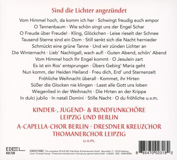 Kinderchor/Solistenvereinigung - Sind Die Lichter Angezündet  - (CD)