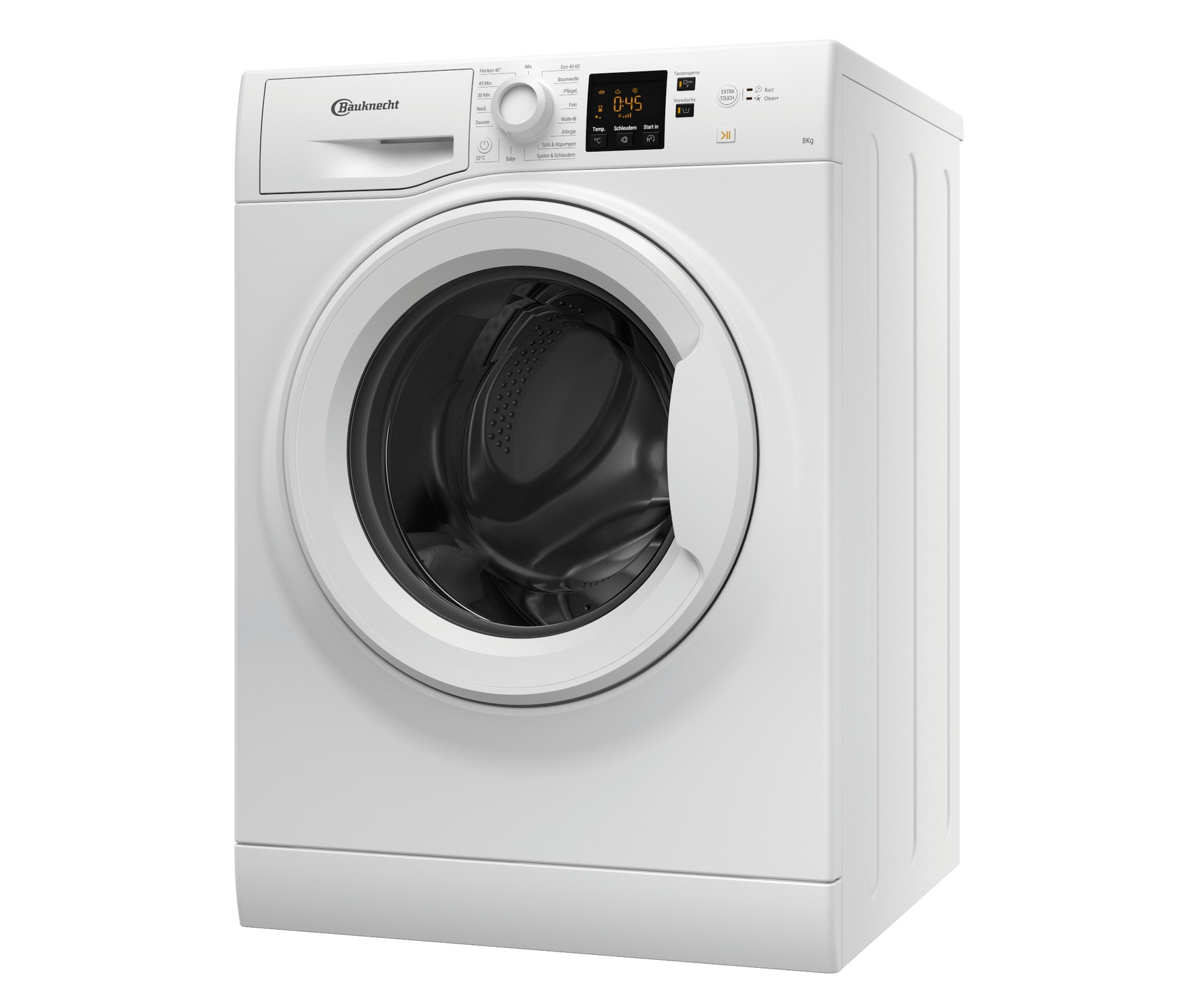 BAUKNECHT WWA 843 B Waschmaschine (8 kg, 1351 U/Min., B)