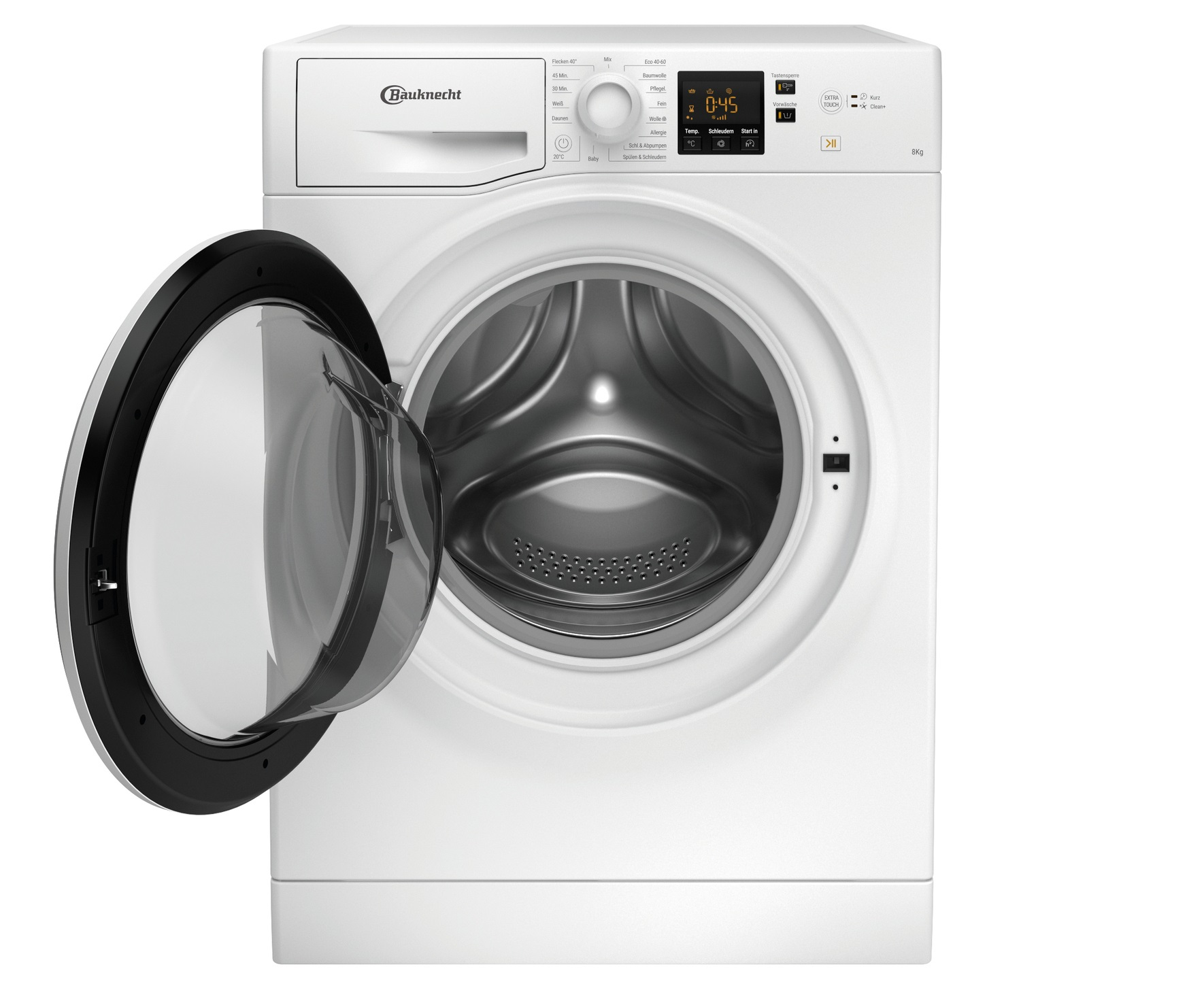 BAUKNECHT WWA 843 B Waschmaschine (8 kg, 1351 U/Min., B)