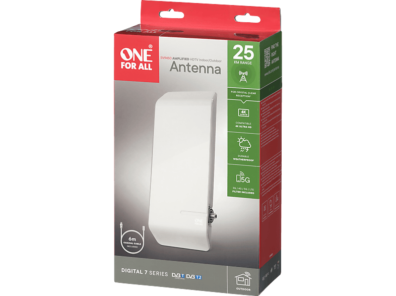 One For All SV 9450 5G Outdoor Antenne DVB-T2 — Foto 2 von 3
