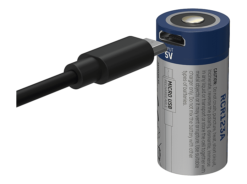 Ansmann 1300-0015 Akku RCR123A 16340 Li-Ion USB 850mAh — Foto 2 von 3