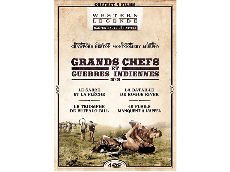 Cinebox Grands Chefs Et Guerres Indiennes - Dvd