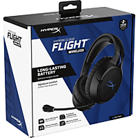 HYPERX Cloud Flight kabelloses Gaming-Headset, Over-ear Gaming Headset Bluetooth Schwarz