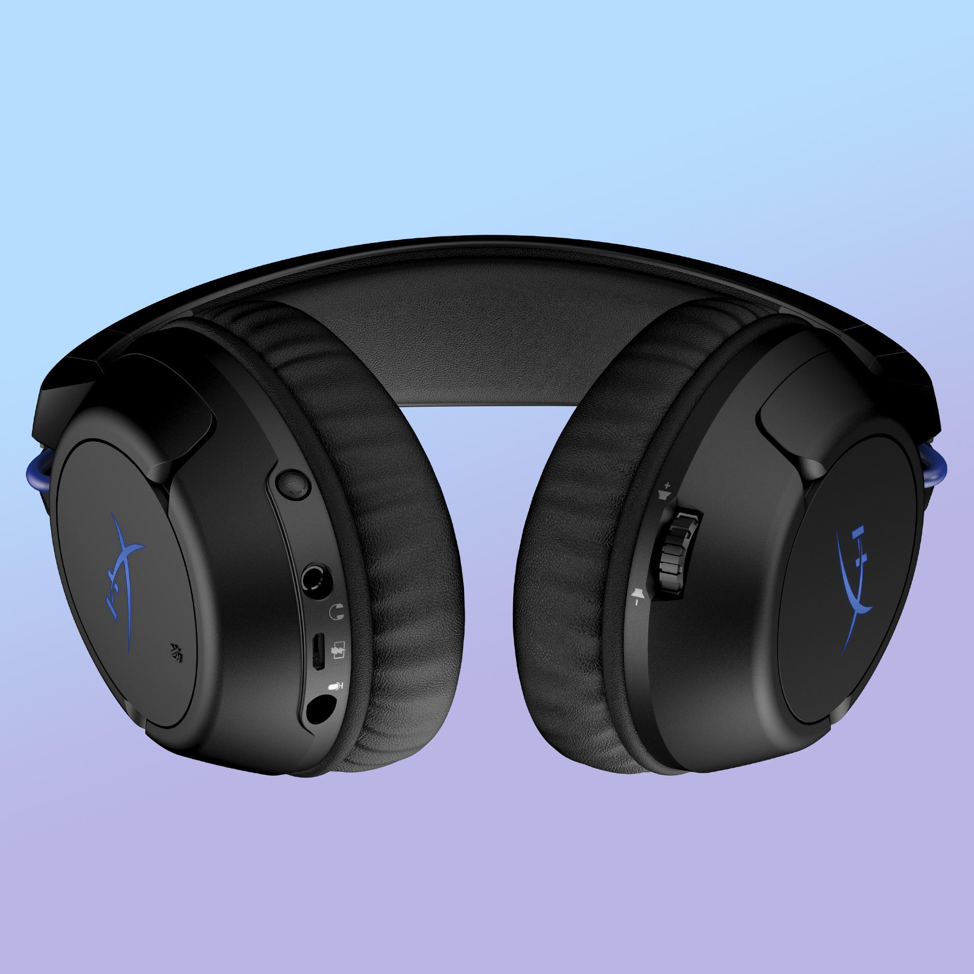 Bluetooth Over-ear kabelloses Cloud Gaming-Headset, HYPERX Gaming Schwarz Headset Flight