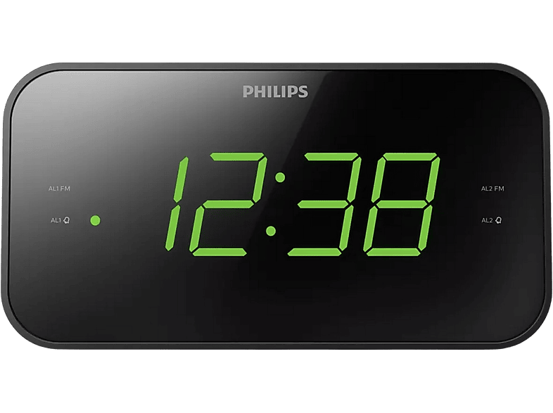 TAR3306/12 Philips Despertador Radio con Pantalla para la Cabecera, Radio  Digital con Doble Alarma, Temporizador para Dormir y Función de Repetición,  Negro con Pantalla : : Electrónica