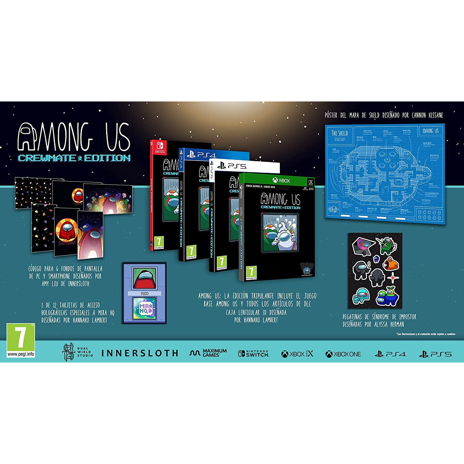PS4 Among Us Crewmate Edition