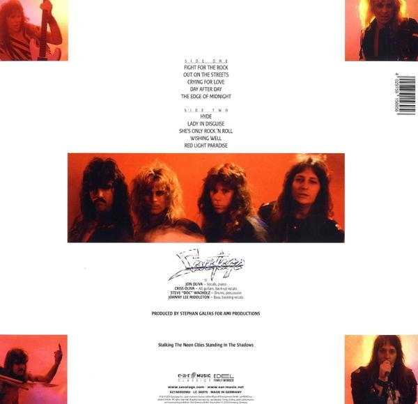 Savatage - (Vinyl) for Rock The - Fight