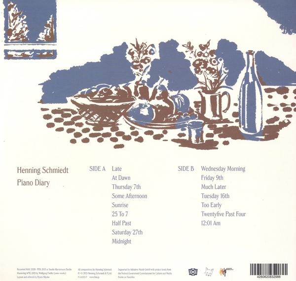 Henning Schmiedt - Piano Diary  - (Vinyl)