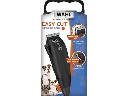 WAHL Easy Cut - Tondeuse à poils d'animaux (Noir)