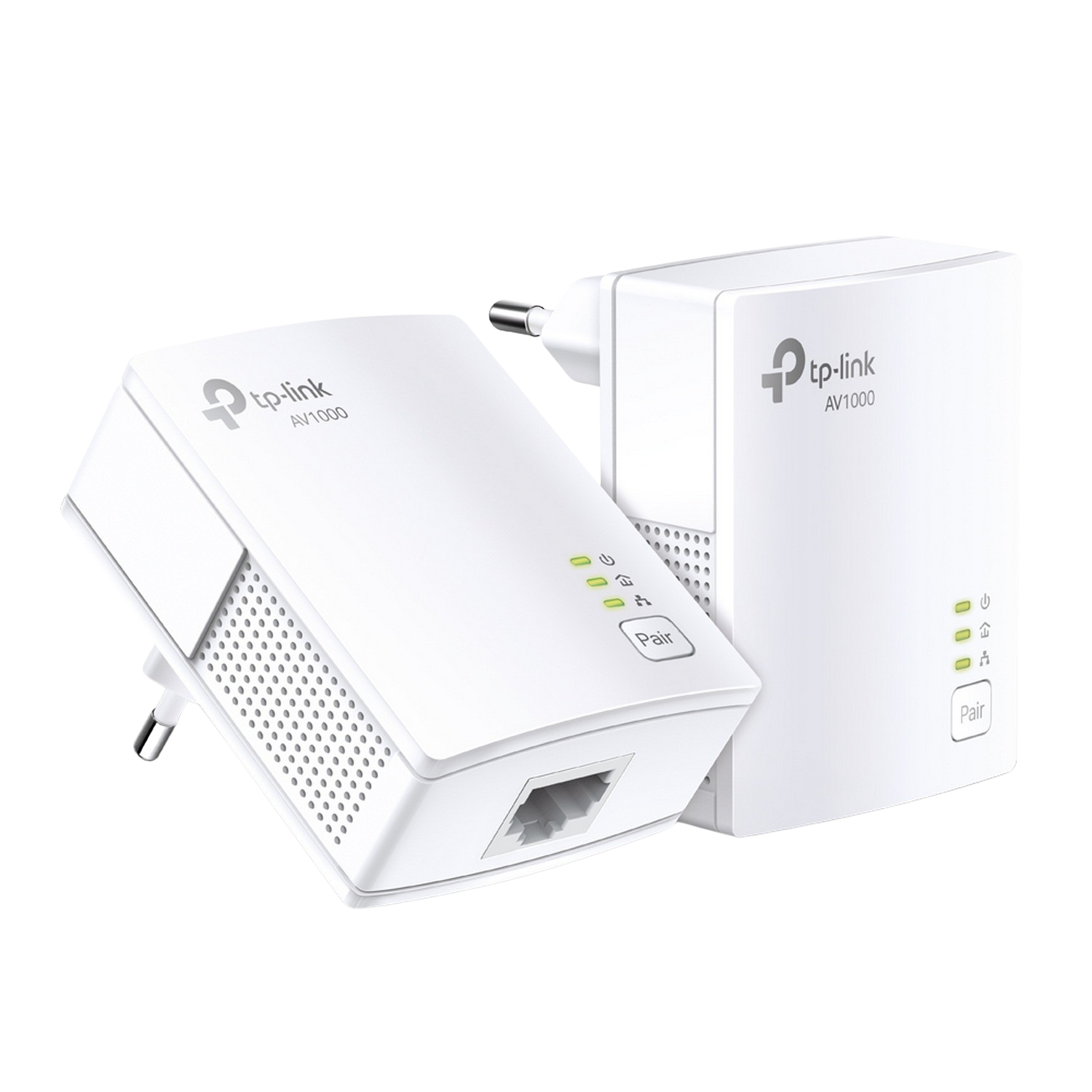 Tplink Tlpa7017 Kit 1000 mbits ethernet blanco 2 piezas plc av1000 gigabit powerline starter sin wifi puerto pairreset ahorro energia plug&play de adaptadores con