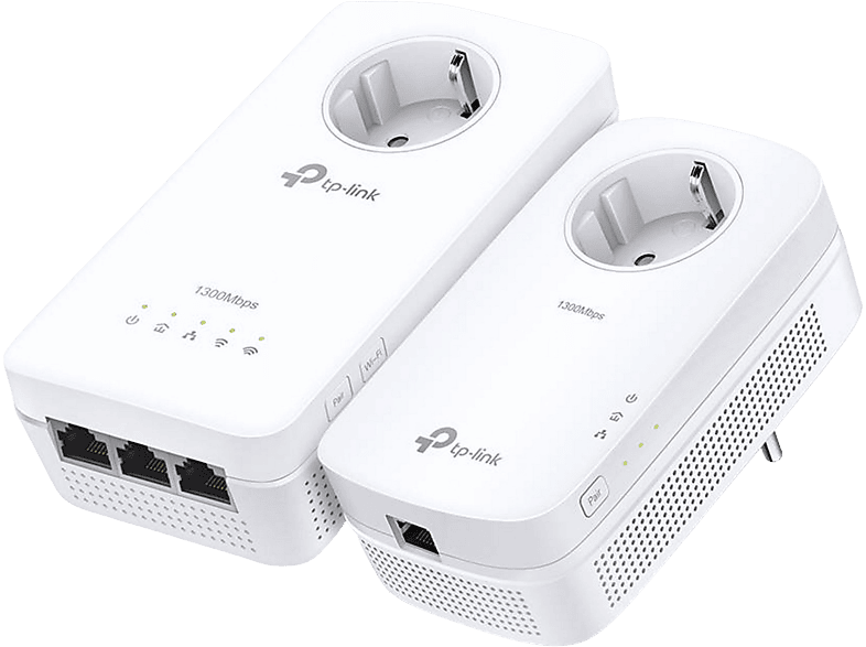 TP-Link TL-WPA8631P KIT PLC Powerline Red Eléctrica AV1000 + WiFi AC1300  Puerto Gigabit con