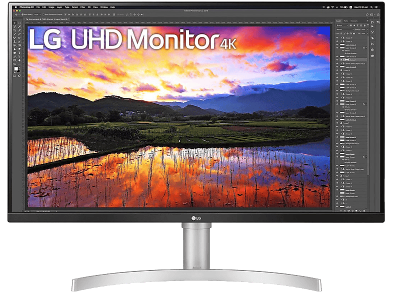 LG 32UN650-W 31,5'' Sík 4K 60 Hz 16:9 FreeSync IPS LED Monitor