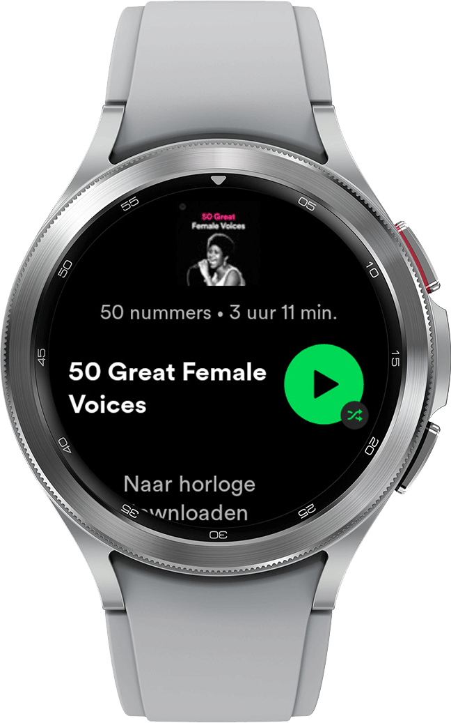 SAMSUNG Galaxy Watch4 Classic 46 mm Zilver