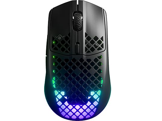 STEELSERIES Aerox 3 - Souris gaming, Sans fil, Optique avec LED, 18 000 dpi, Onyx