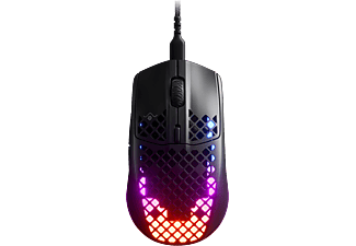 STEELSERIES Aerox 3 - Gaming Maus, Kabelgebunden, Optisch mit Leuchtdioden, 8500 cpi, Onyx