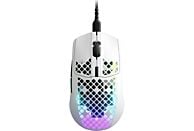 STEELSERIES Aerox 3 - Mouse per gaming, Connessione con cavo, Ottica con LED, 8500 cpi, Snow