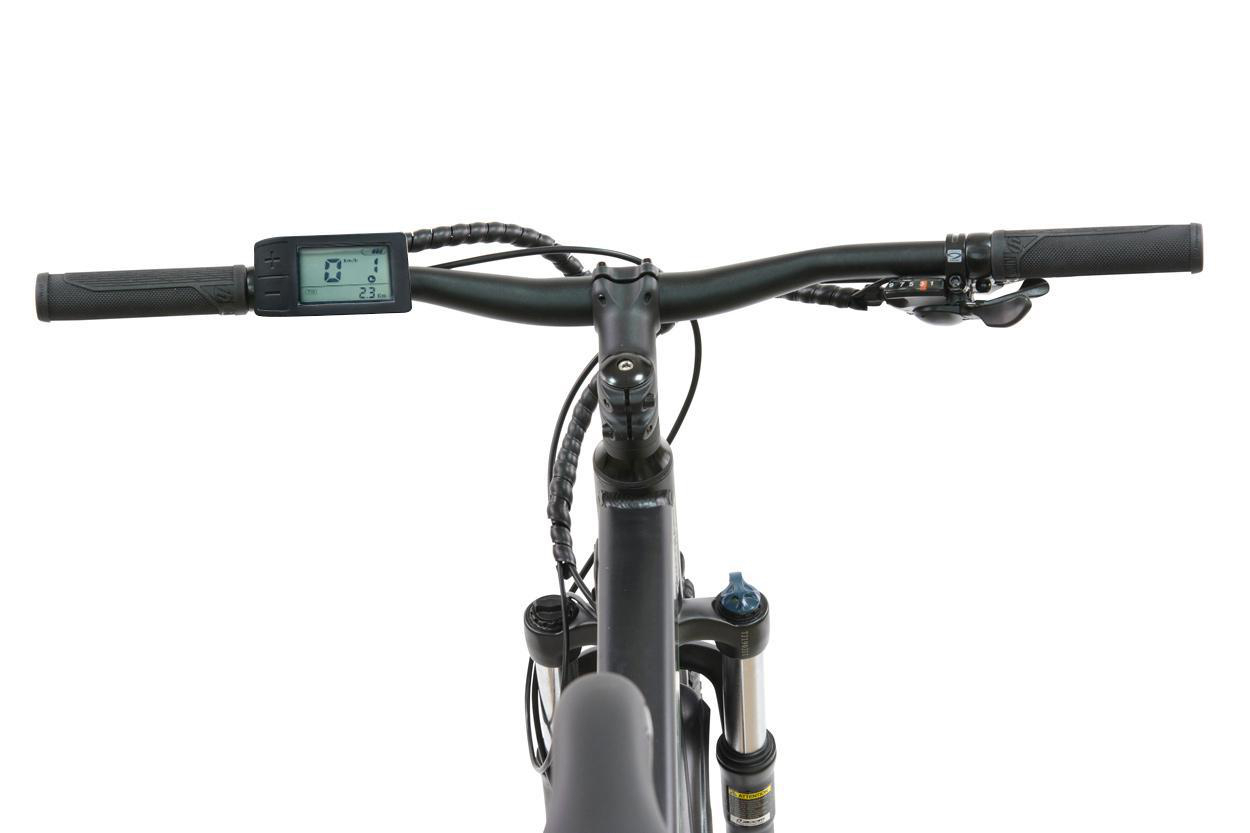 LLOBE 27,5” Falt Mountain E‐Bike FML‐830 Mountainbike (Laufradgröße: 27,5 Zoll, Rahmenhöhe: 48 cm, Unisex-Rad, 374.4 Wh, Schwarz)