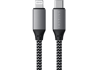 SATECHI ST-TCL10M - Câble USB-C vers Lightning (Space Gray)