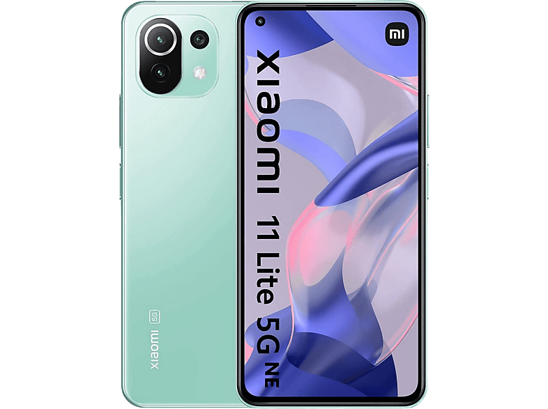 Móvil | Xiaomi 11 Lite 5G NE, Verde Menta, 128 GB, 8 GB RAM, 6.55
