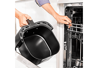 Freidora de aire - Cecotec Cecofry Advance 5000, 1700 W, 5.5l, control Tª, Black