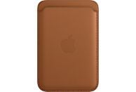 Apple cartera de piel con MagSafe para el iPhone, Marrón caramelo