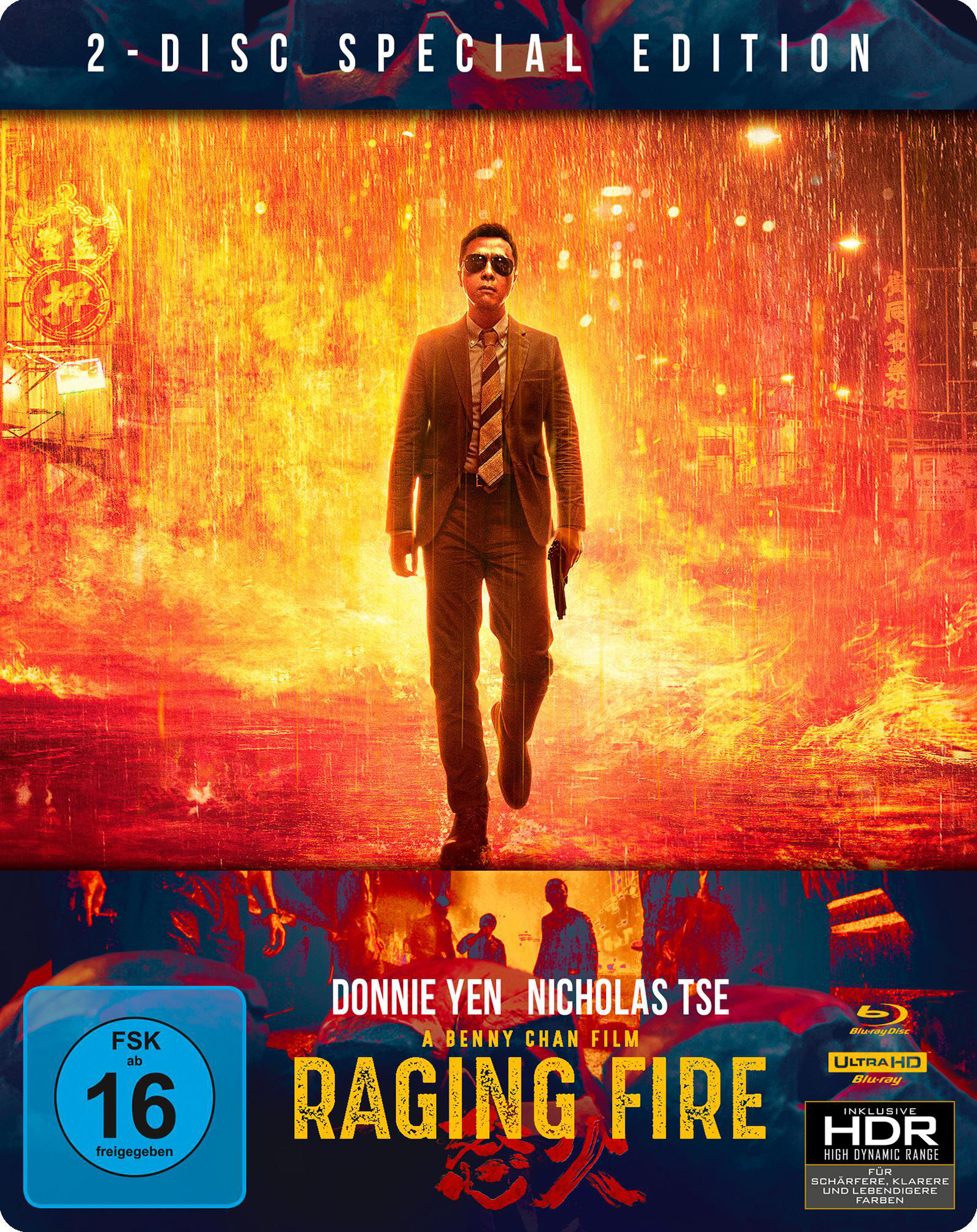 Raging Fire 4K Ultra Blu-ray Blu-ray HD 