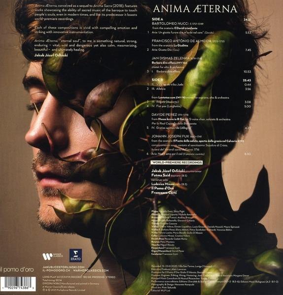 Album borítója egy férfi arcával, zöldséggel és szöveggel.
