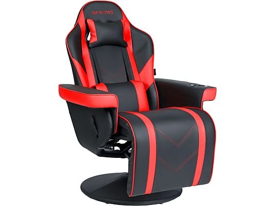 Silla gaming - Ardistel Sofá Blackfire Pro Series Gaming Chair BFX-705, Giro 360º, Negro/Rojo