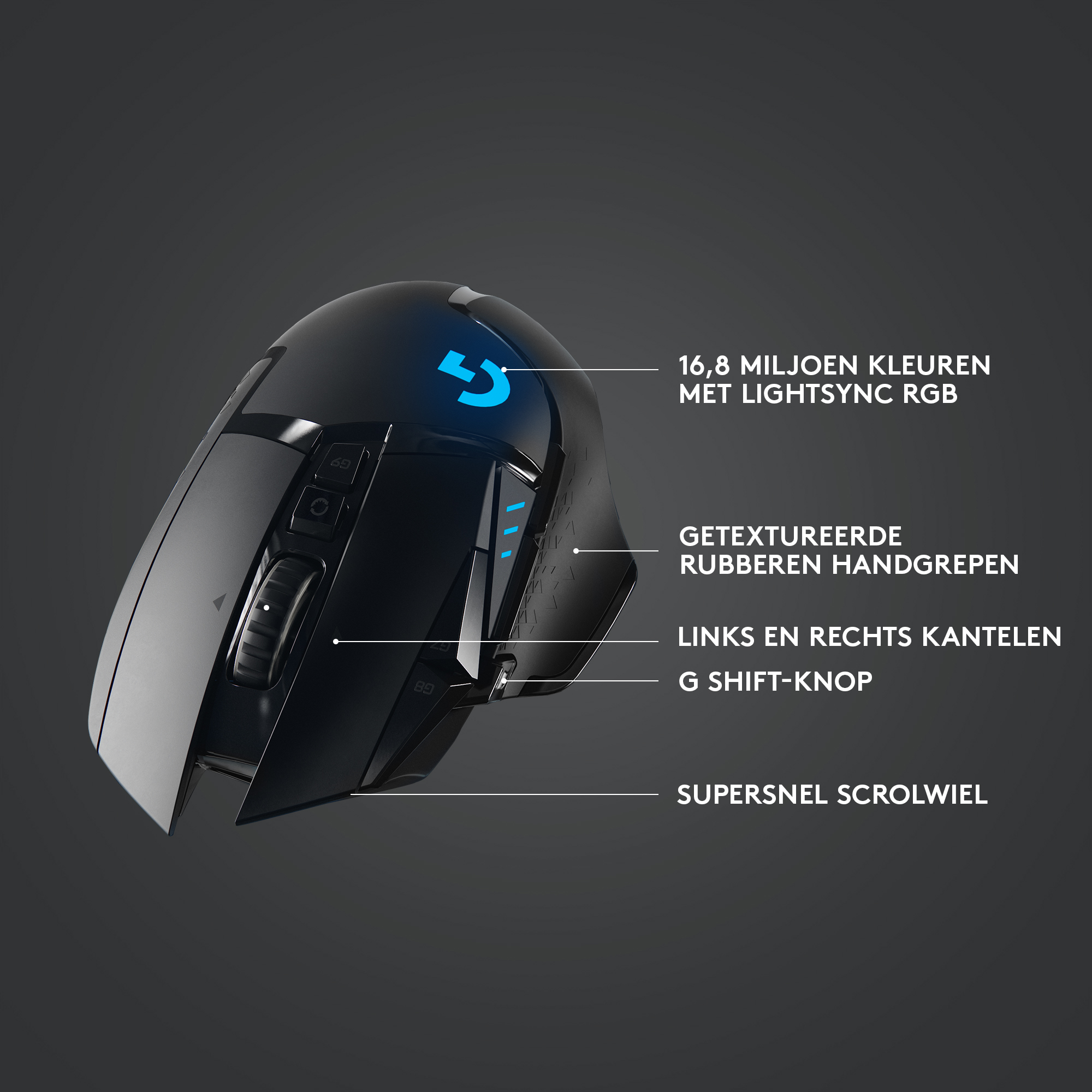 LOGITECH G G502 Lightspeed - Wireless