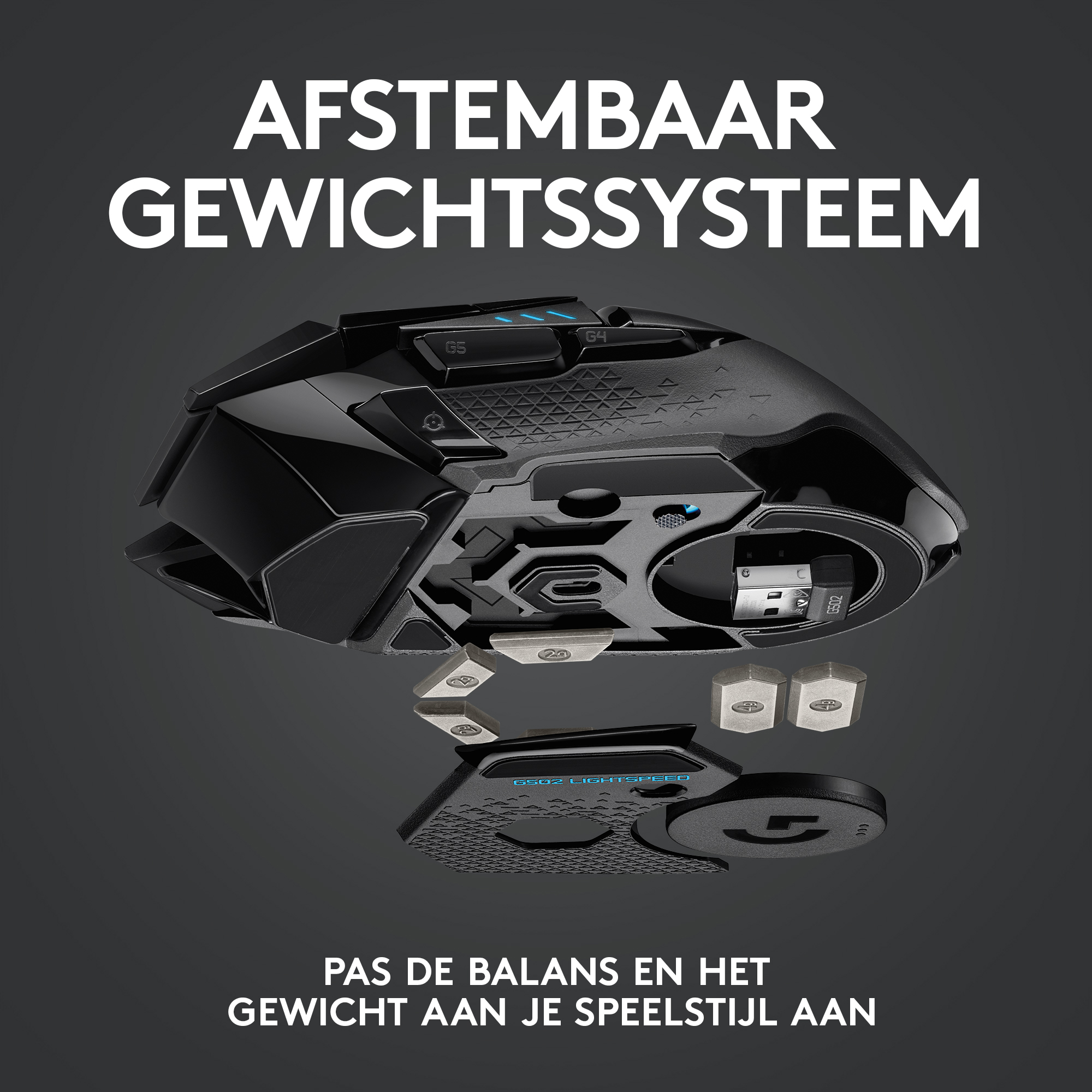 LOGITECH G G502 Lightspeed - Wireless