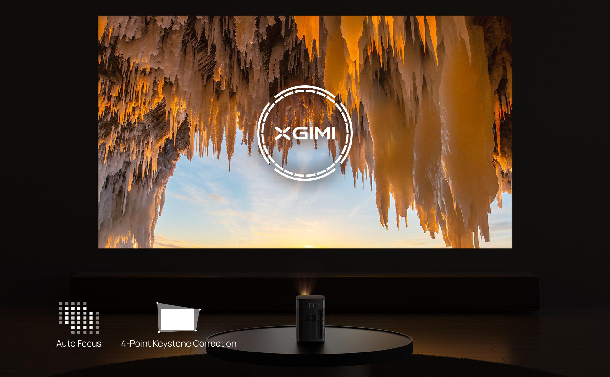 XGIMI Halo Beamer(Full-HD, 3D, 800 ANSI-Lumen, WLAN)