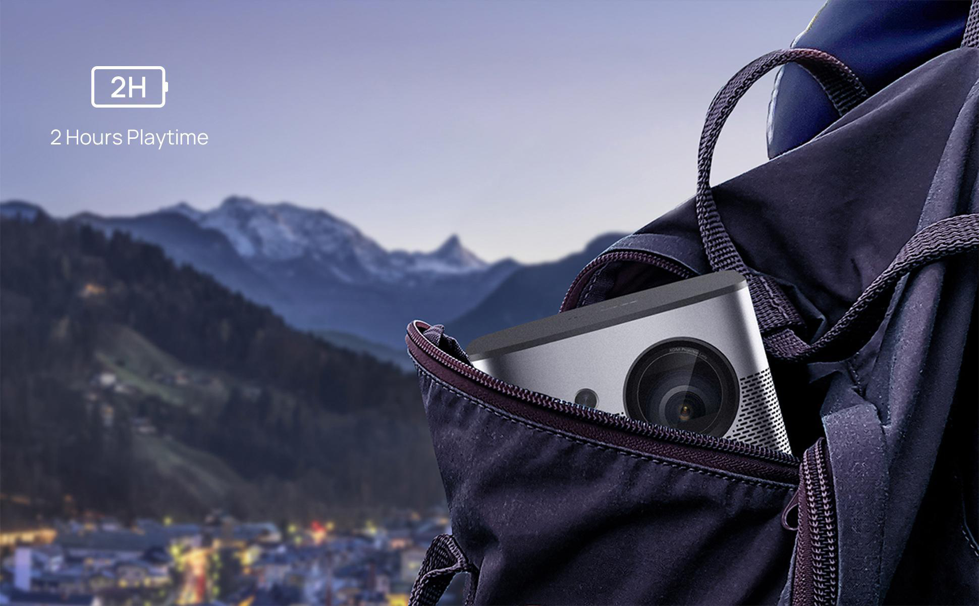 XGIMI Halo Beamer(Full-HD, 3D, 800 ANSI-Lumen, WLAN)