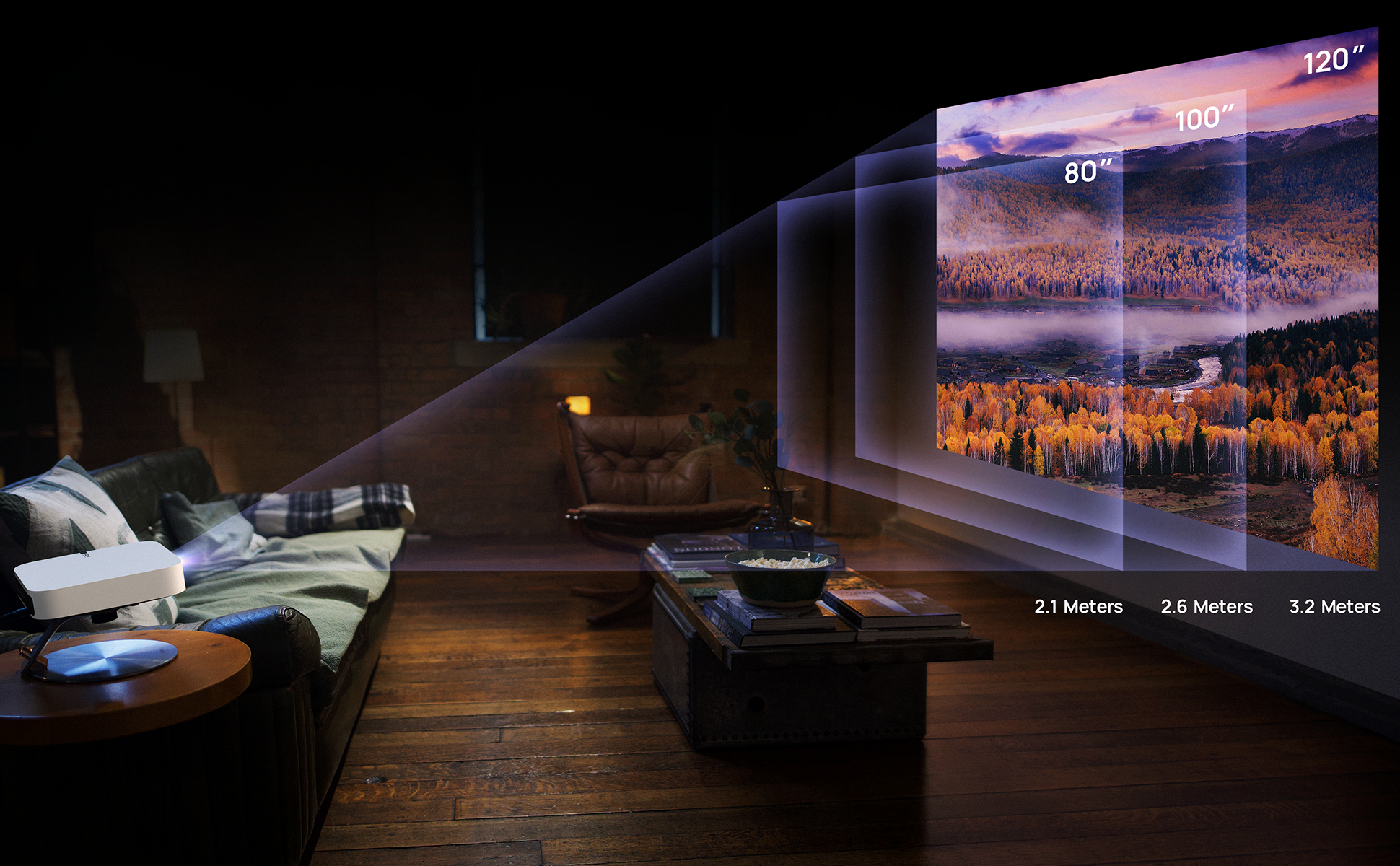 XGIMI Elfin Beamer(Full-HD, 3D, 800 ANSI-Lumen, WLAN)