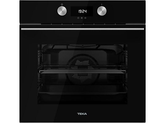 Horno - Teka HLB 8400 BK, Multifunción, Limpieza por agua, 70 l, 60 cm, Calentamiento rápido, Negro