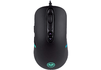 MILLENIUM MO1 Advanced - Mouse per gaming, Connessione con cavo, Ottica con LED, 8000 dpi, Nero