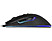 MILLENIUM MO1 Advanced - Souris de jeu, Filaire, Optique avec diodes électroluminescentes, 8000 DPI, Noir
