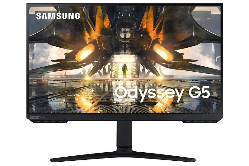 SAMSUNG Odyssey G5A (S27AG500NU) 27 Zoll  WQHD  Gaming Monitor  1 ms Reaktionszeit  