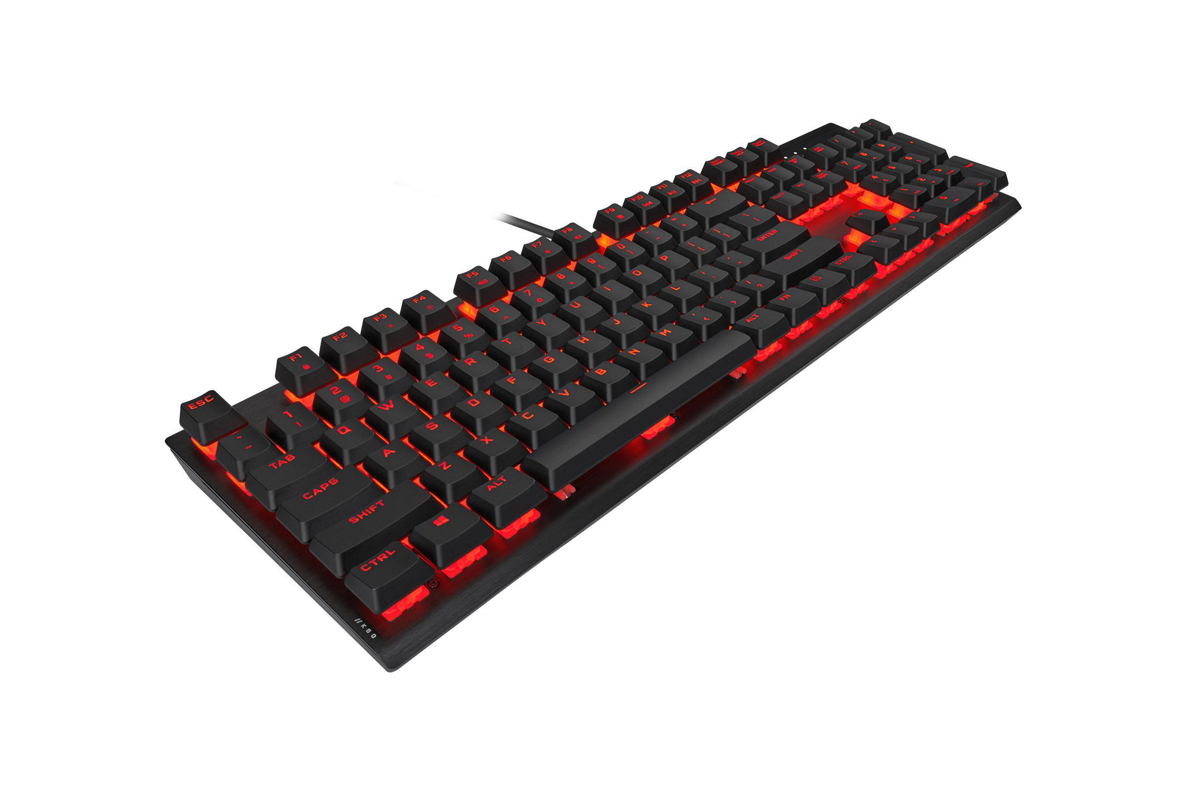 CORSAIR K60 PRO, Gaming Keyboard, Mechanisch, kabelgebunden, Schwarz