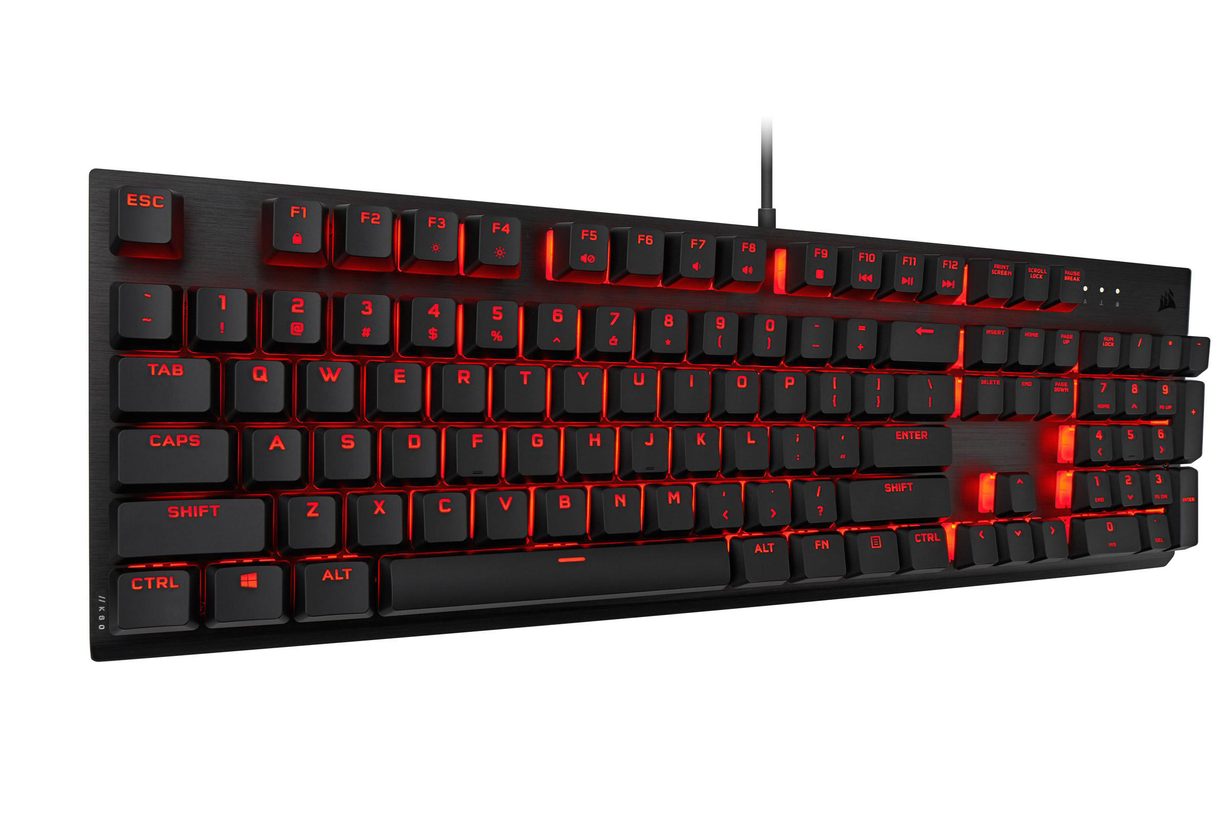 CORSAIR K60 PRO, Gaming Keyboard, Mechanisch, kabelgebunden, Schwarz
