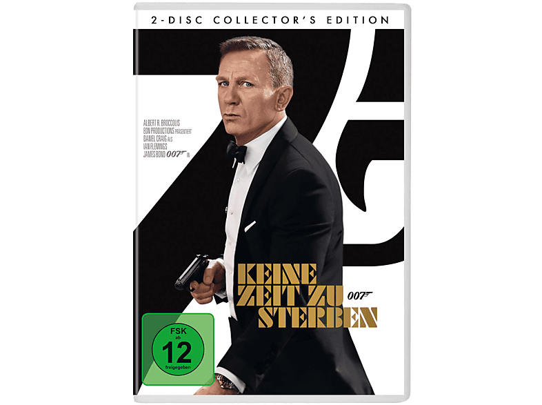 James Bond - Keine Zeit zu sterben + Bonus-Disc DVD (FSK: 12)