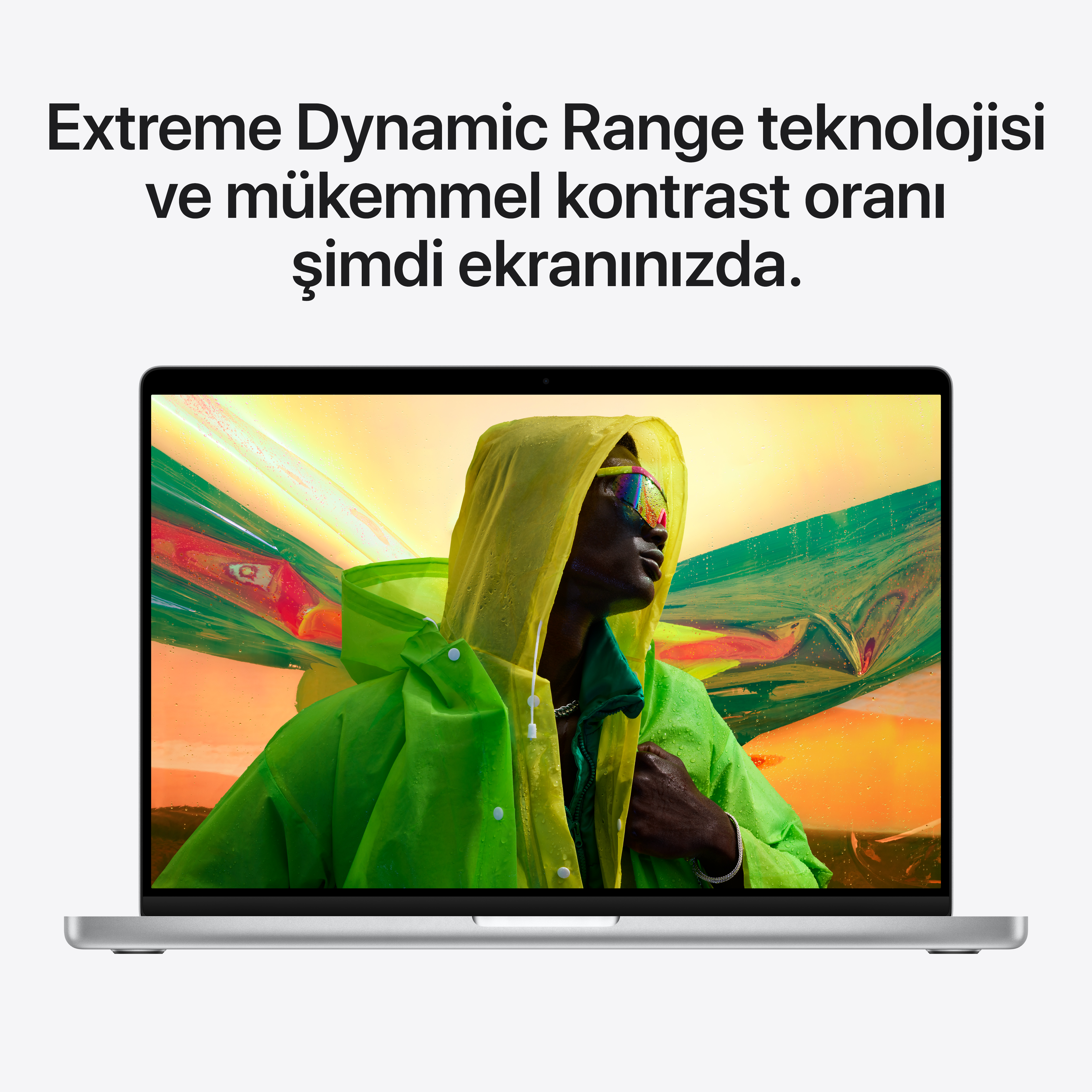 APPLE MacBook Pro M1 Pro 16GB-512GB SSD 14.2inç Gümüş MKGR3TU/A