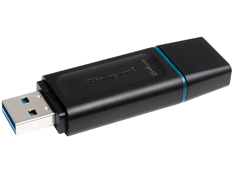 Kingston 64Gb USB 3.1 Exodia DataTraveler Bellek Siyah/Yeşil