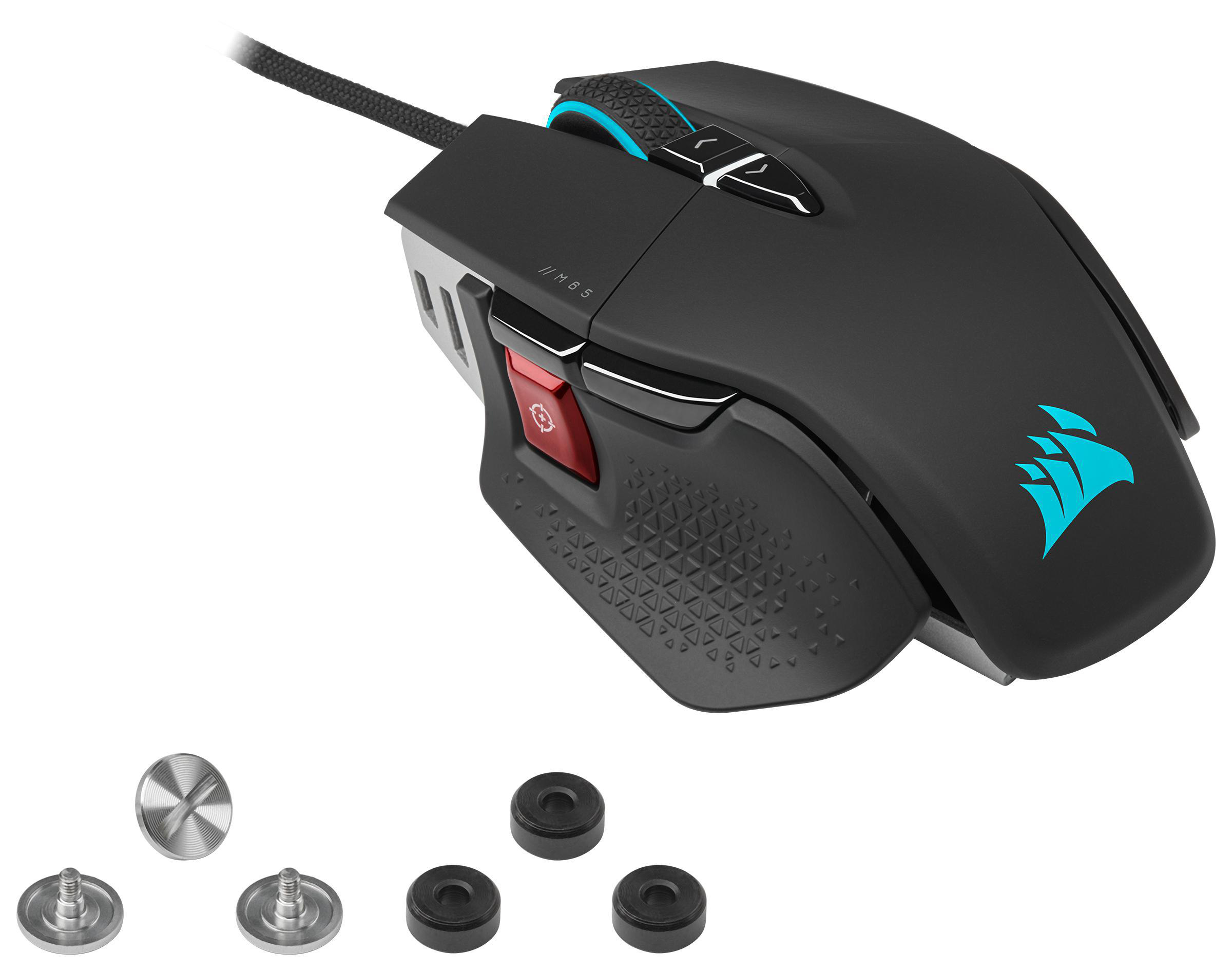 CORSAIR M65 RGB ULTRA Maus, Schwarz