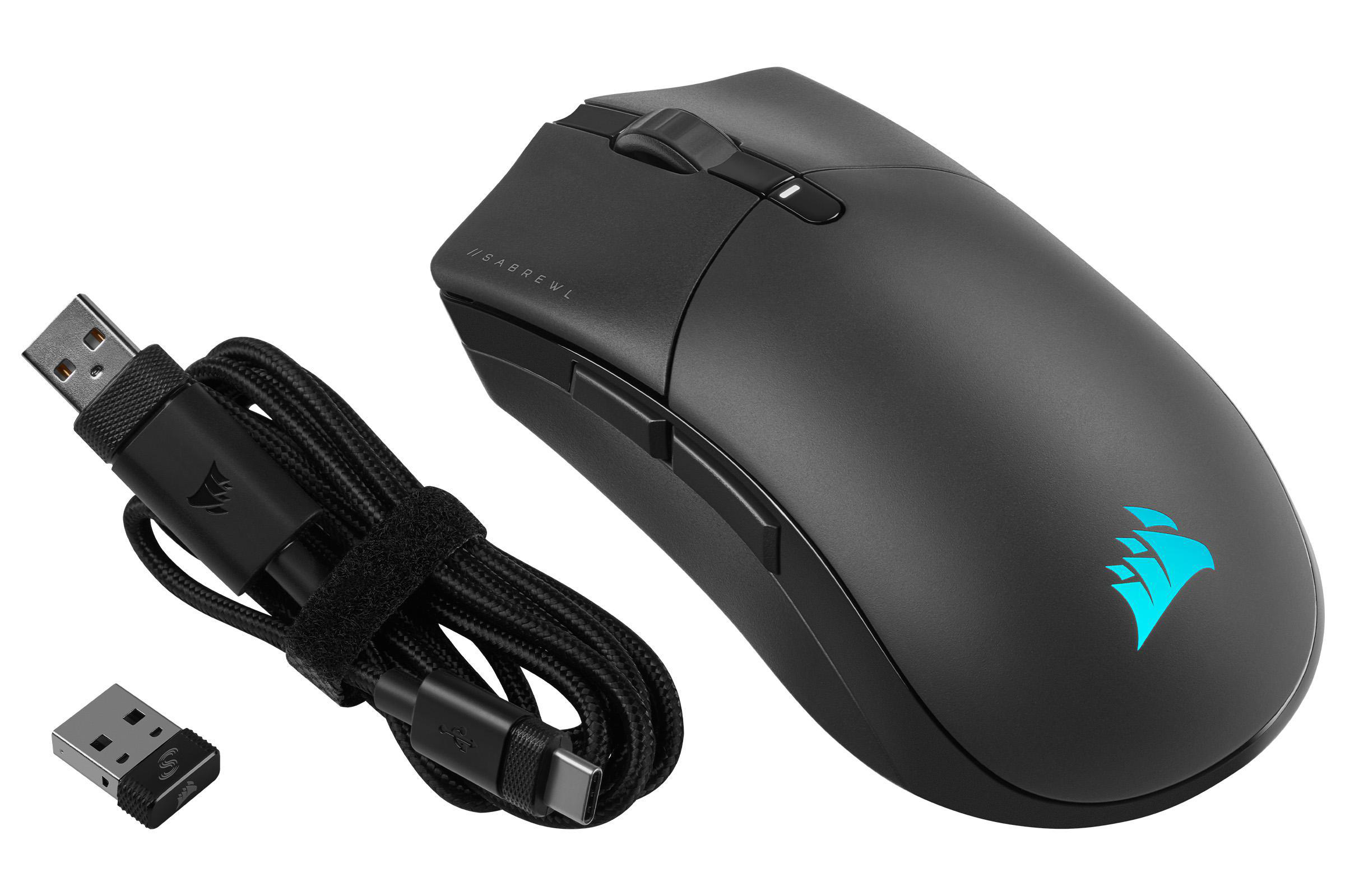 CORSAIR WIRELESS CHAMPION SERIES Maus Maus, Schwarz