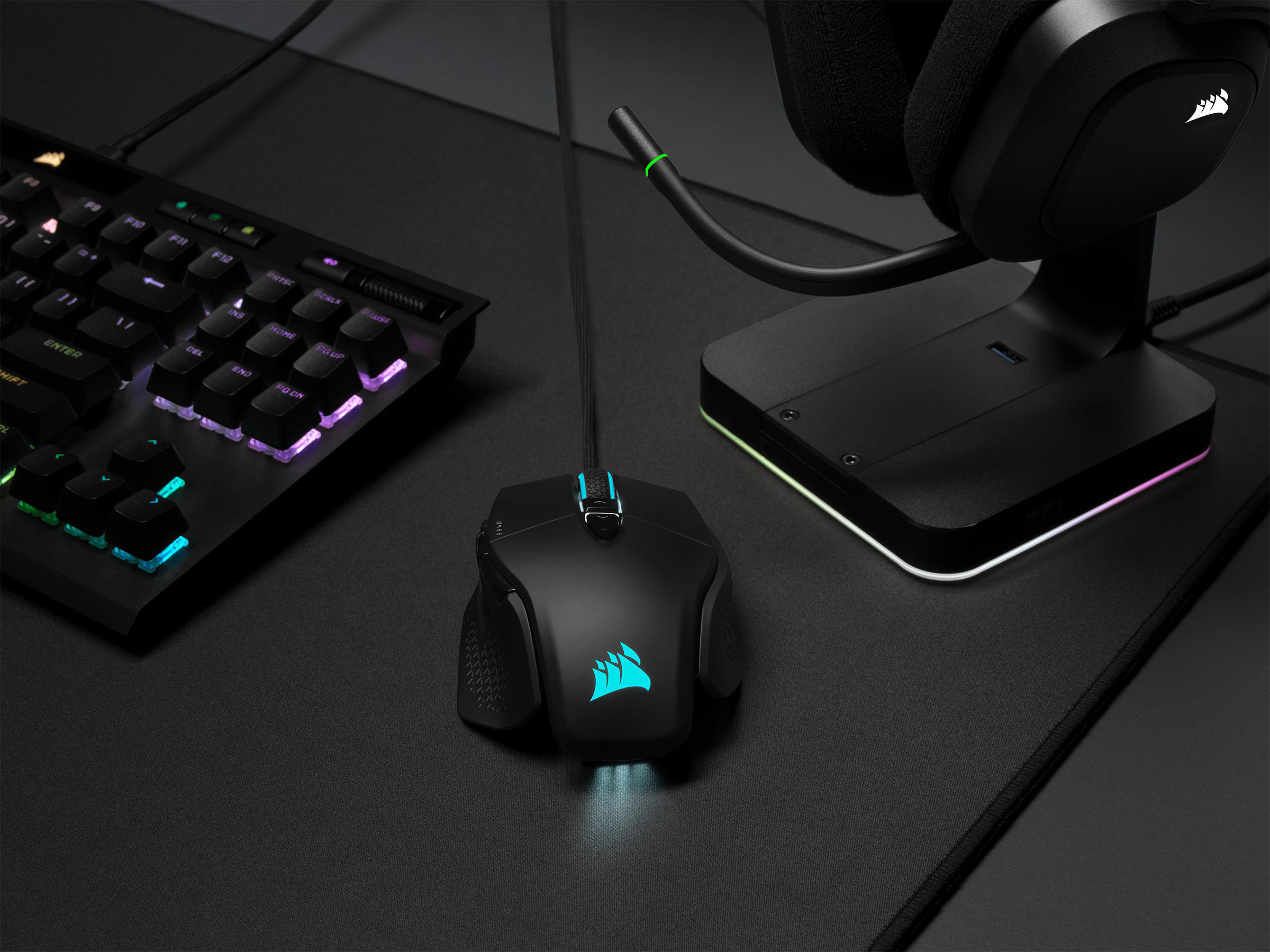 CORSAIR M65 RGB ULTRA Maus, Schwarz