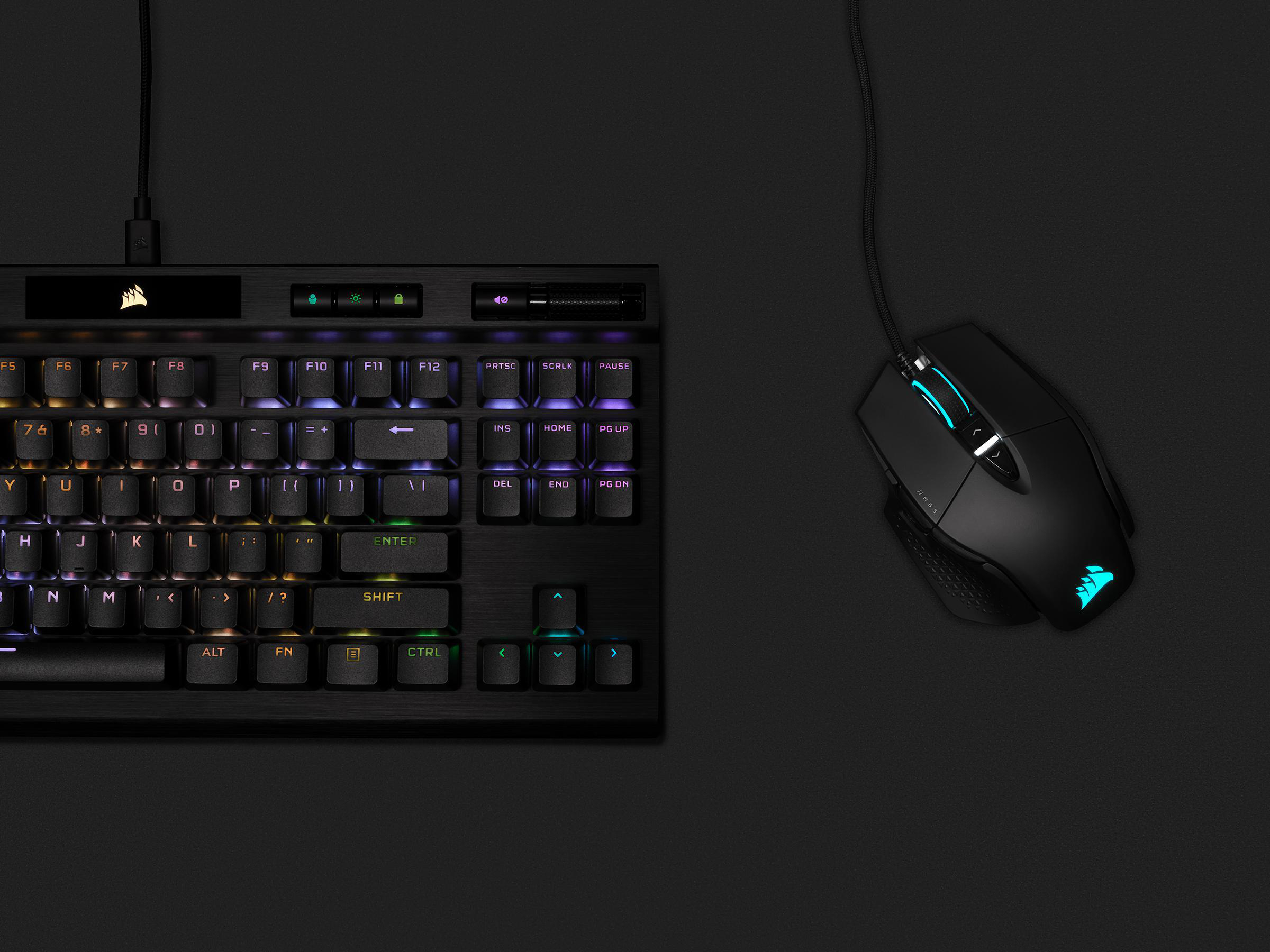 CORSAIR M65 RGB ULTRA Maus, Schwarz
