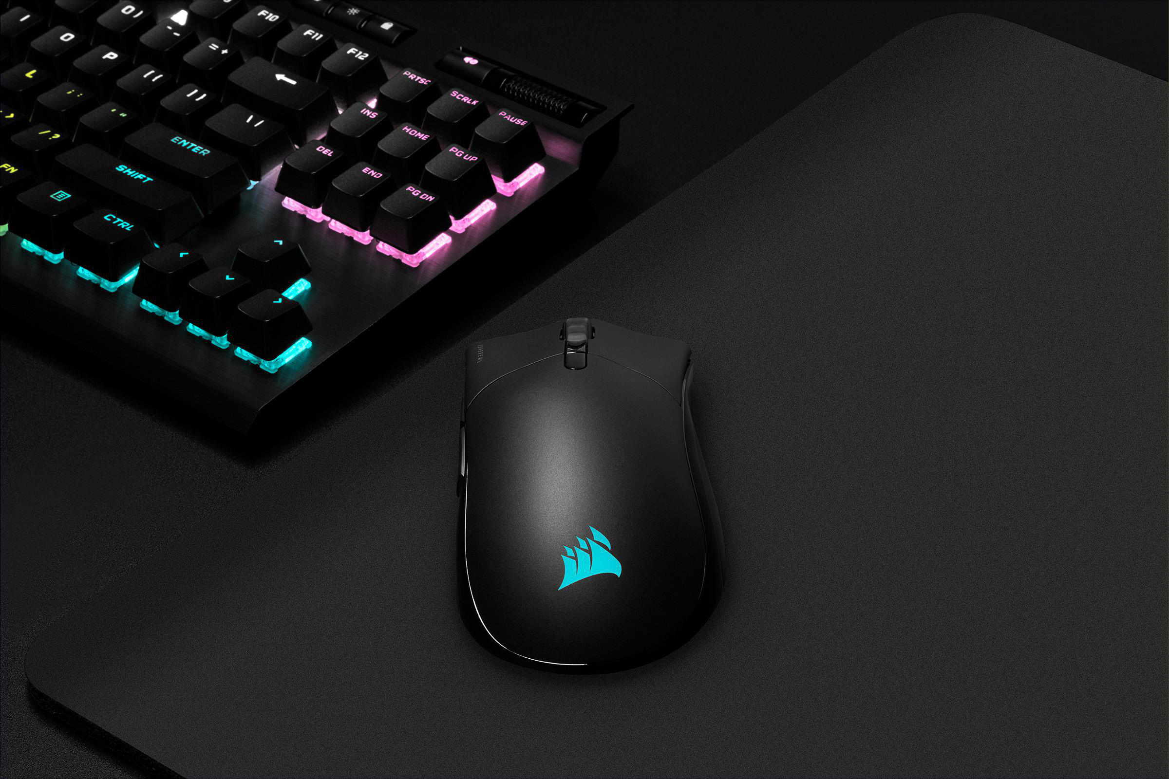 CORSAIR WIRELESS CHAMPION SERIES Maus Maus, Schwarz
