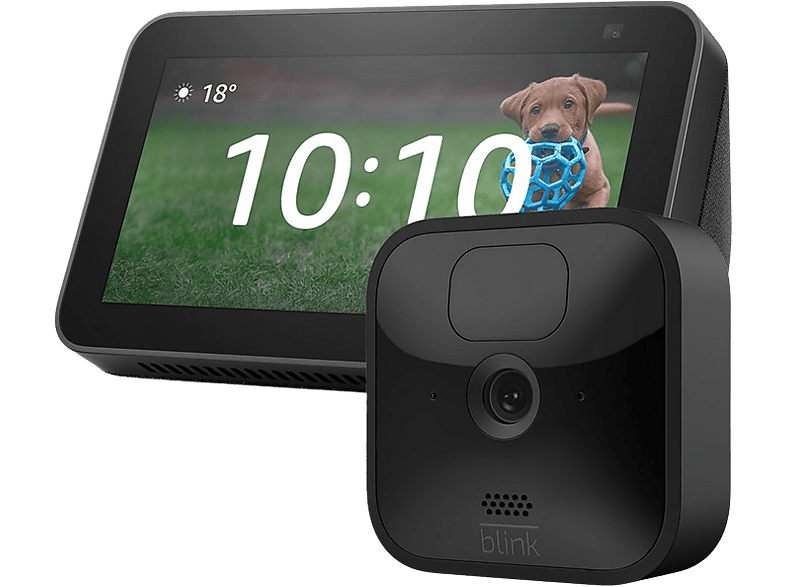 Pantalla inteligente con Alexa Amazon Echo Show 5 (2ª gen, mod. 2021), HD 5.5”, 2MP, Negro